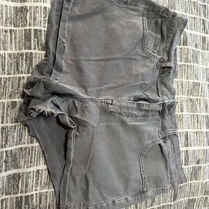 American Eagle Outfitters Gray Jean Shorts